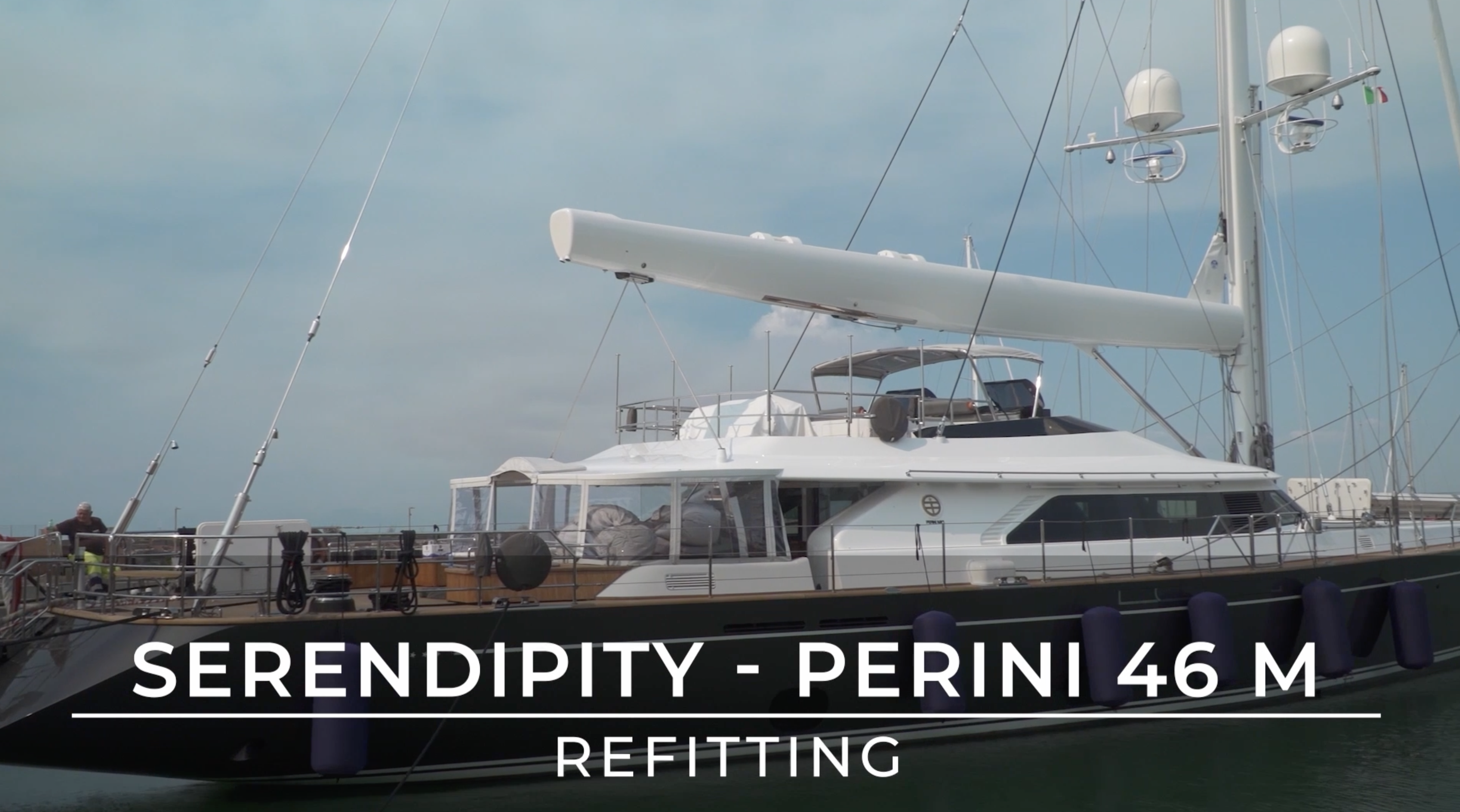 Il refit del Perini Serendipity